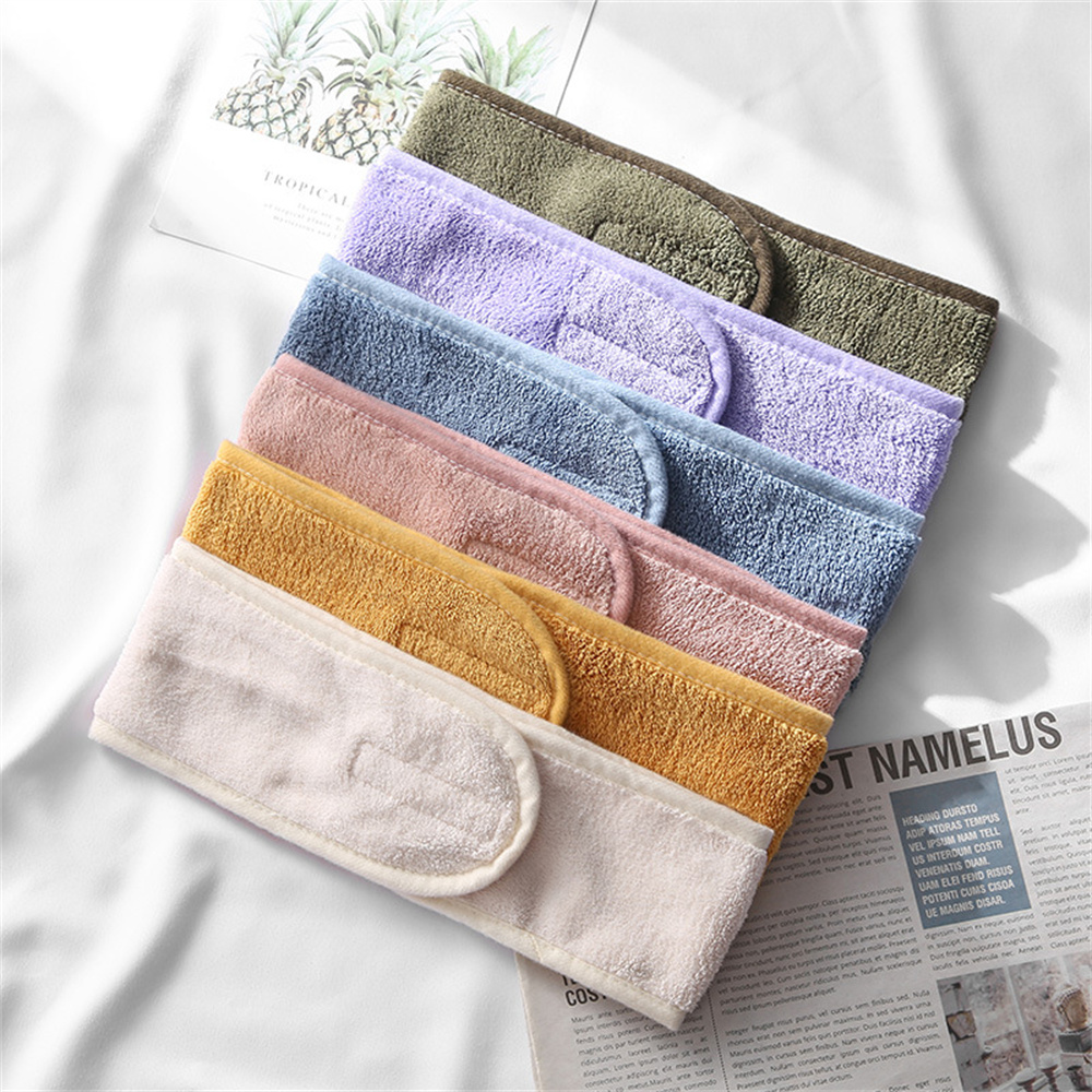 Soft Coral Fleece Facial Headband Soft Coral Fleece Facial Headband