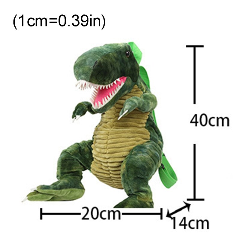 Soft Cotton 3D Dinosaur Backpack Soft Cotton 3D Dinosaur Backpack