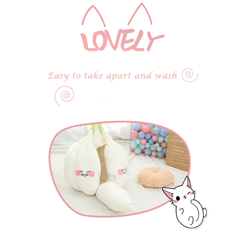 Soft Cotton Garlic Cat Bed
