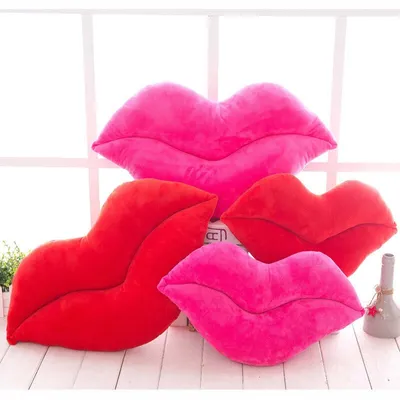 Soft Cotton Lip Pillow Cushion Soft Cotton Lip Pillow Cushion