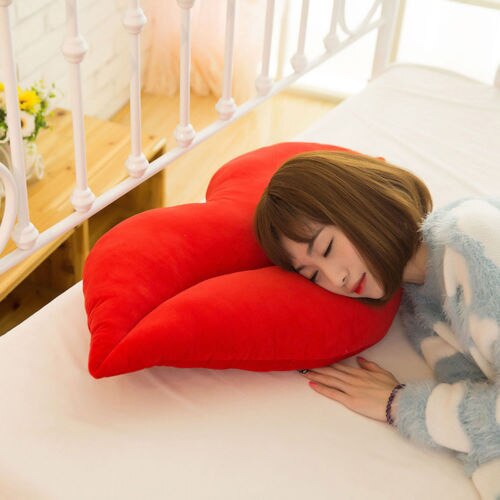 Soft Cotton Lip Pillow Cushion Soft Cotton Lip Pillow Cushion