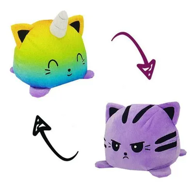 Soft Cotton Reversible Cat Plush Soft Cotton Reversible Cat Plush