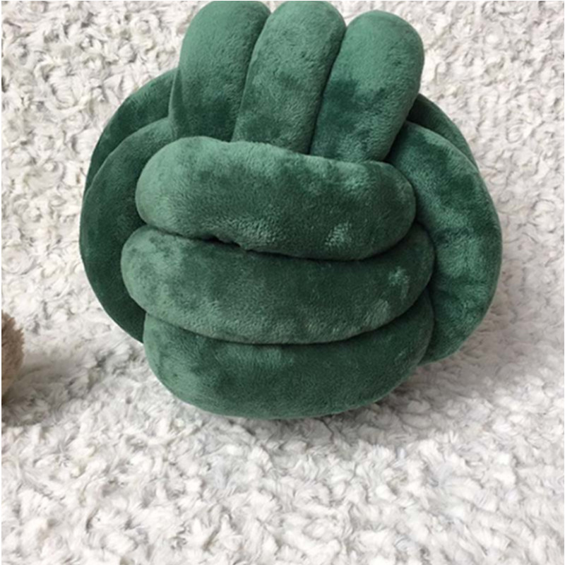 Soft Cotton Spandex Knot Ball Cushion Soft Cotton Spandex Knot Ball Cushion