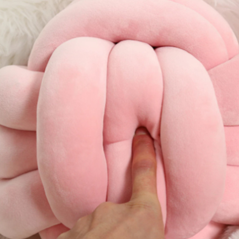 Soft Cotton Spandex Knot Ball Cushion Soft Cotton Spandex Knot Ball Cushion