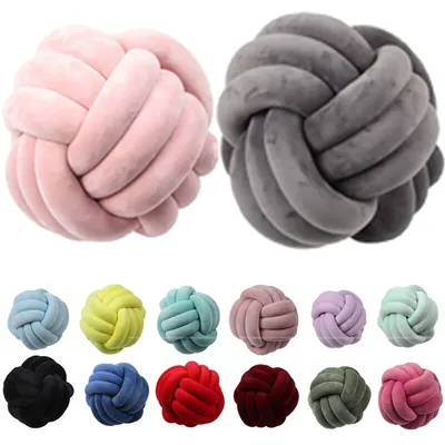 Soft Cushion Knot Throw Pillow Soft Cushion Knot Throw Pillow