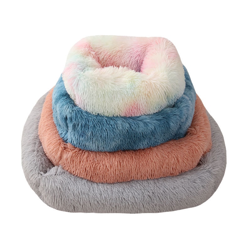 Soft Dog Bed Fluffy Plush Cushion