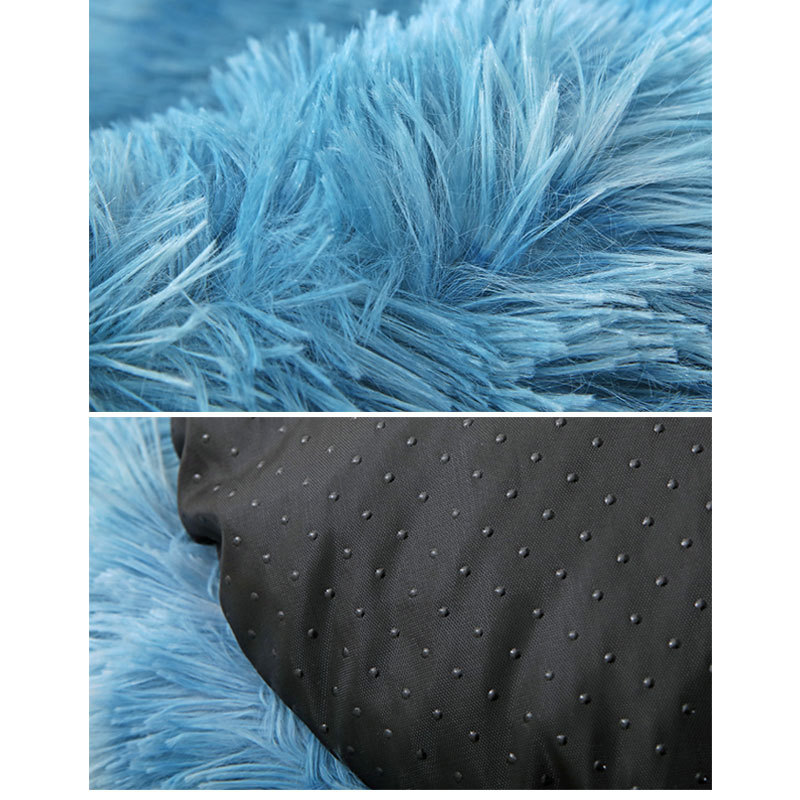 Soft Dog Bed Fluffy Plush Cushion