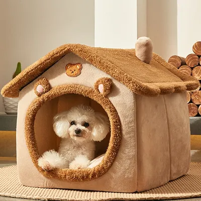 Soft Fleece Foldable Dog House Soft Fleece Foldable Dog House