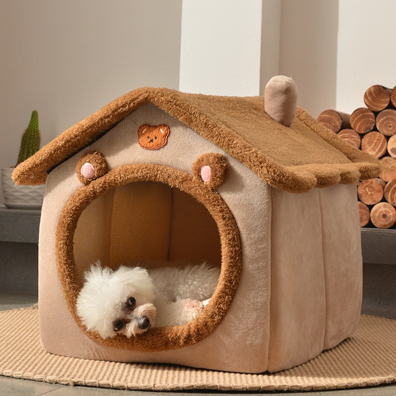 Soft Fleece Foldable Dog House Soft Fleece Foldable Dog House