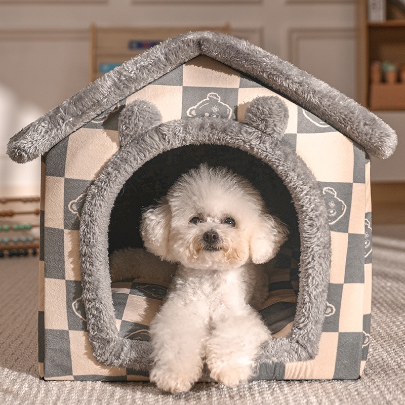 Soft Fleece Foldable Dog House Soft Fleece Foldable Dog House
