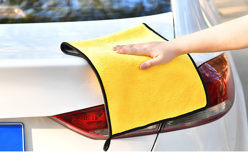 Soft Microfiber Car Cleaning Towel