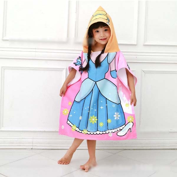 Soft Microfiber Kids Hooded Towel Soft Microfiber Kids Hooded Towel