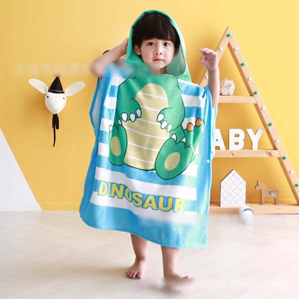 Soft Microfiber Kids Hooded Towel