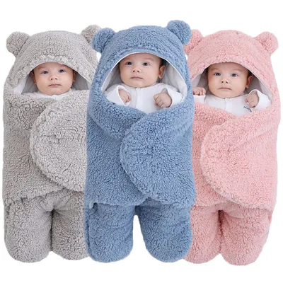 Soft Newborn Baby Wrap Blankets Baby Sleeping Bag Envelope For Newborn Sleepsack Thicken Cocoon for baby 0-9 Months Soft Newborn Baby Wrap Blankets Baby Sleeping Bag Envelope For Newborn Sleepsack Thicken Cocoon for baby 0-9 Months