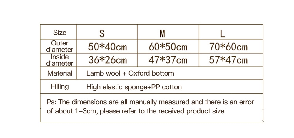 Soft Pet Bed with Non Slip Bottom