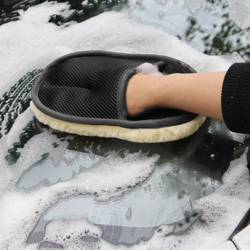 Soft Plush Car Cleaning Glove