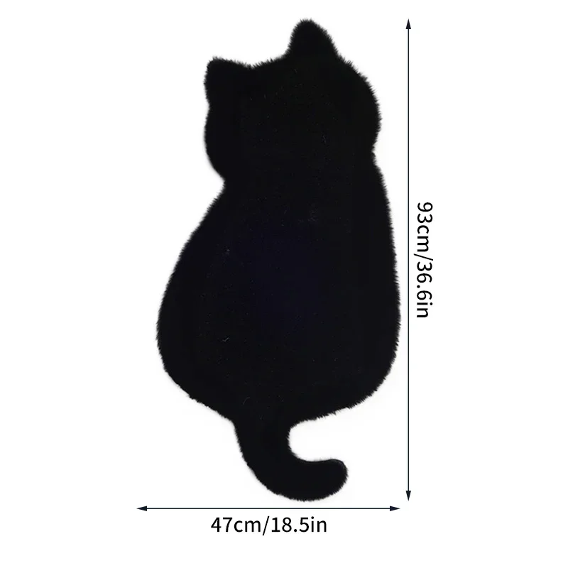 Soft Plush Cat Floor Mat