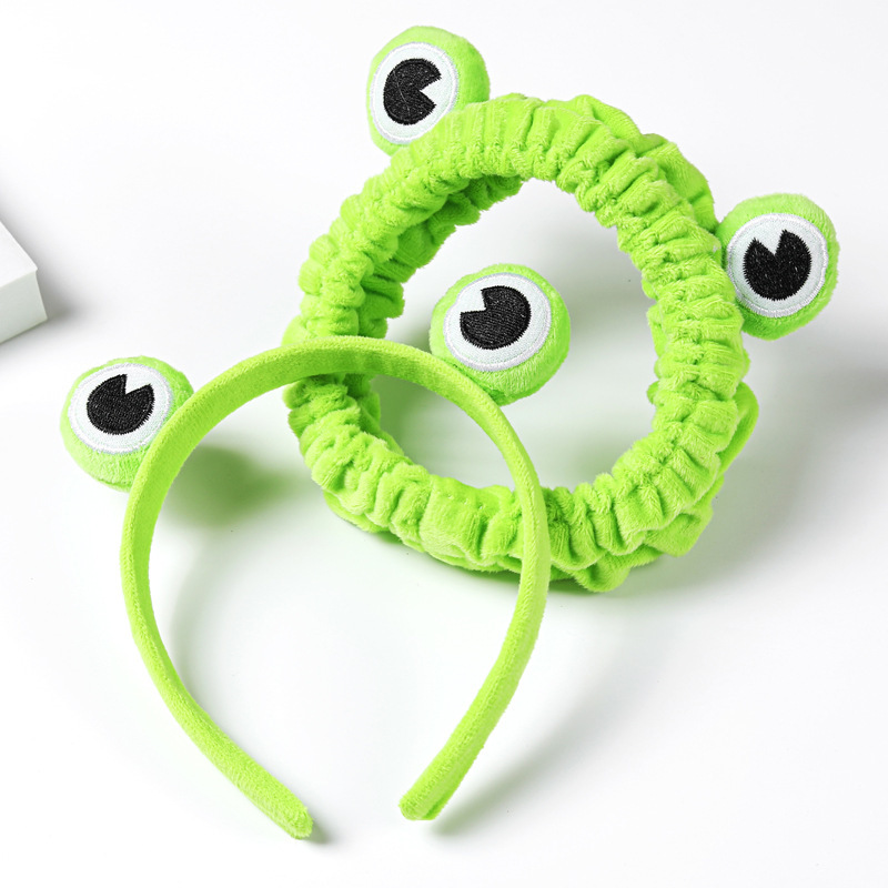 Soft Plush Frog Makeup Headband Soft Plush Frog Makeup Headband