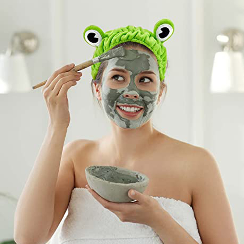 Soft Plush Frog Makeup Headband Soft Plush Frog Makeup Headband