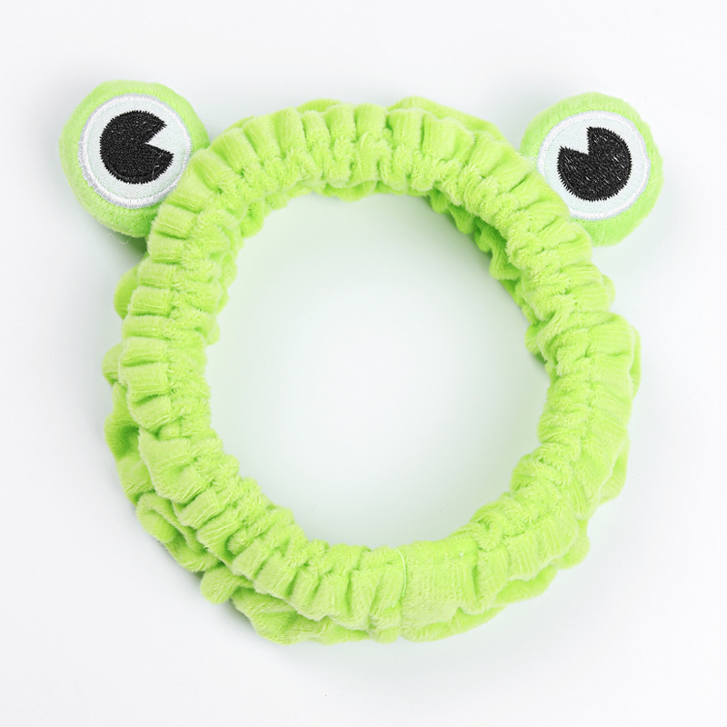 Soft Plush Frog Makeup Headband Soft Plush Frog Makeup Headband