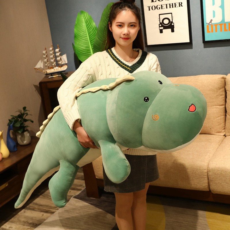 Soft Plush Long Crocodile Pillow