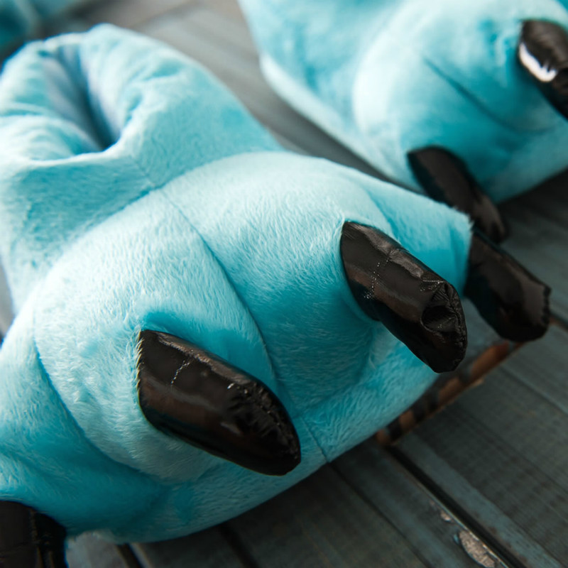 Soft Plush Monster Feet Slippers (2 pcs) Soft Plush Monster Feet Slippers (2 pcs)