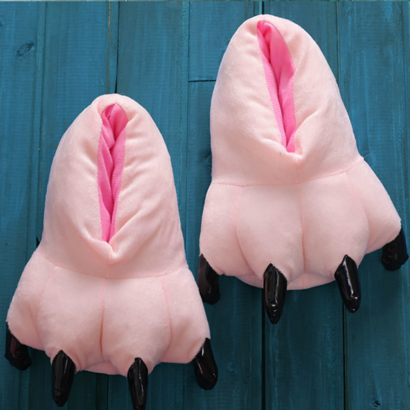 Soft Plush Monster Feet Slippers (2 pcs) Soft Plush Monster Feet Slippers (2 pcs)
