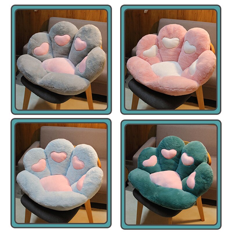 Soft Plush Paw Chair Cushion Soft Plush Paw Chair Cushion