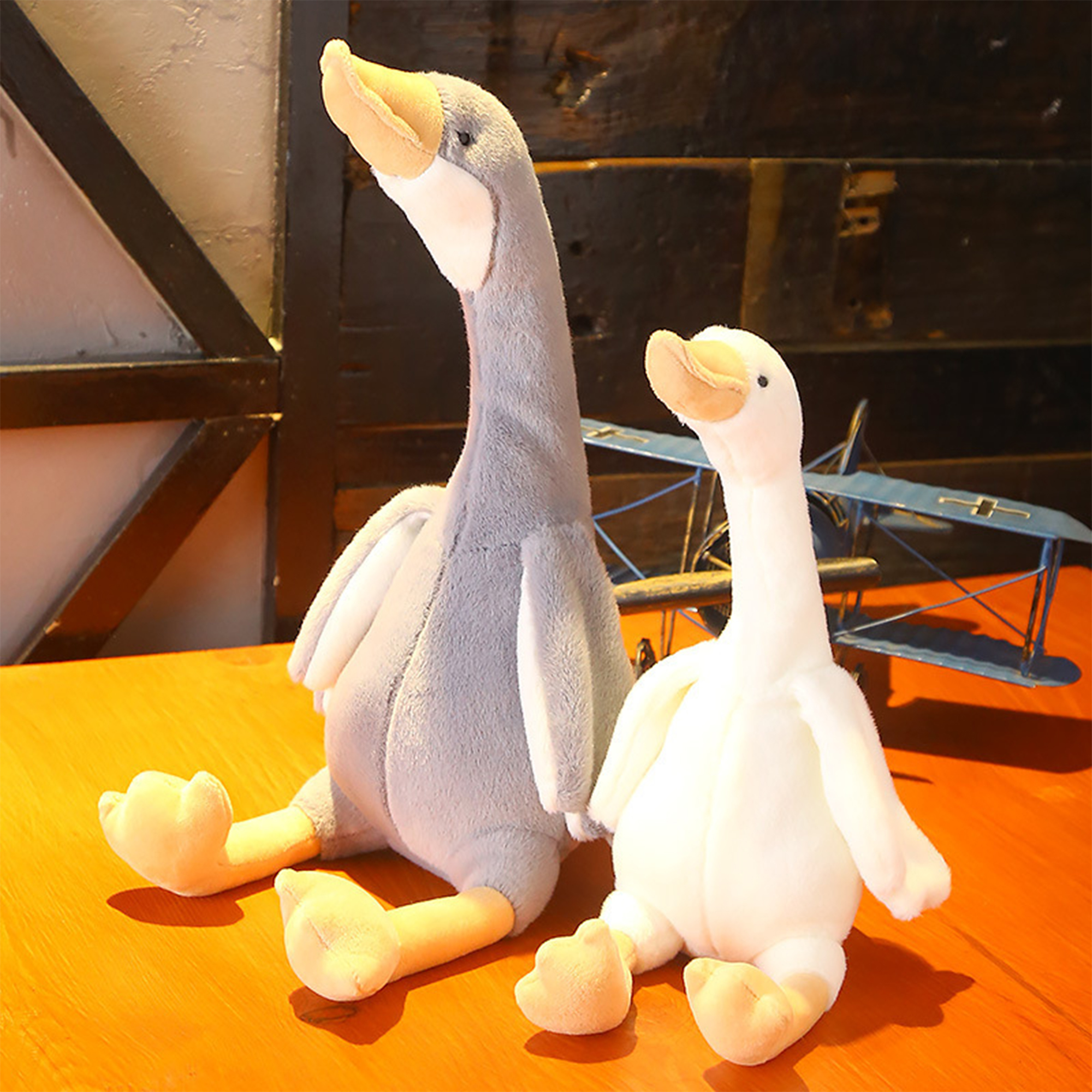 Soft Plush Stuffed Goose Toy