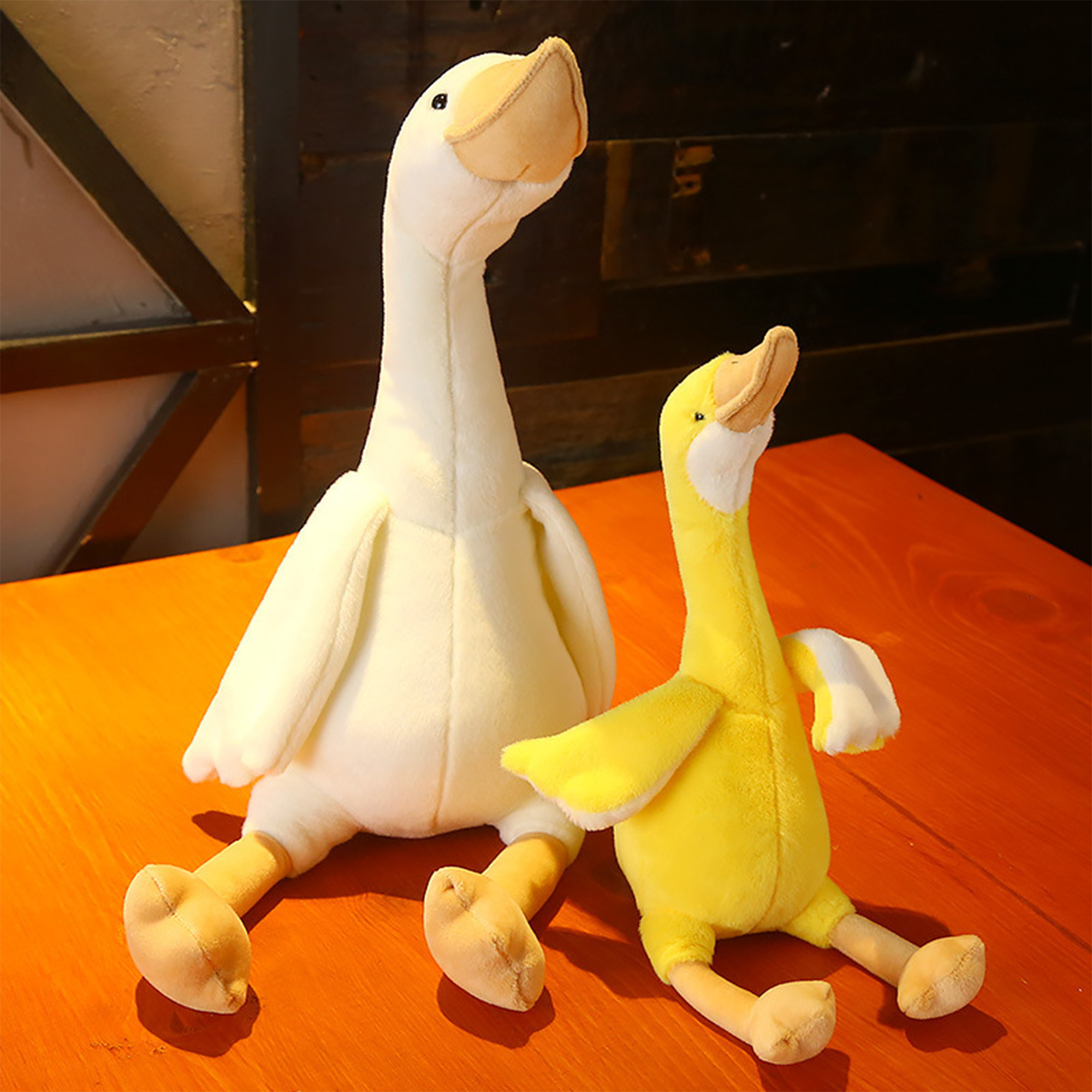 Soft Plush Stuffed Goose Toy
