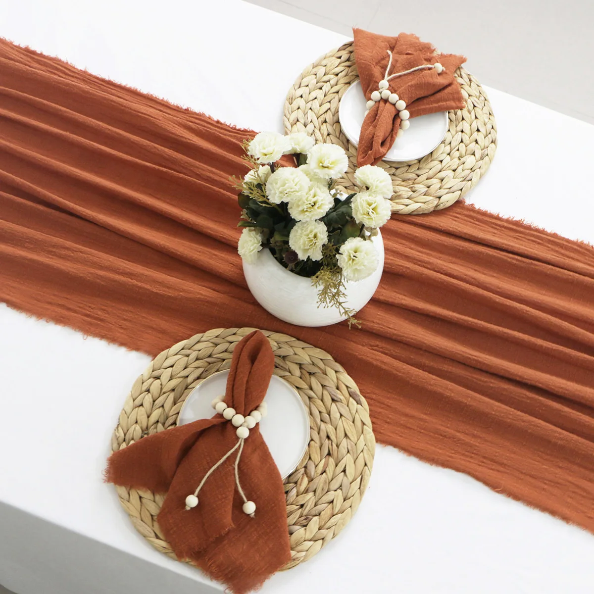 Soft Pure Cotton Table Runner Soft Pure Cotton Table Runner