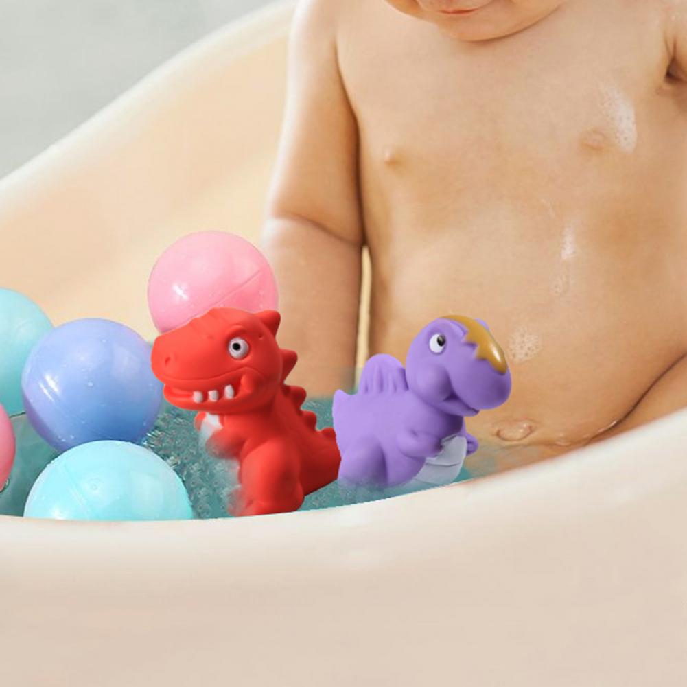 Soft Rubber Dino Bath Toys (6 pcs) Soft Rubber Dino Bath Toys (6 pcs)