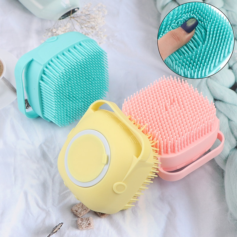 Soft Scrubber Silicone Bath Body Brush