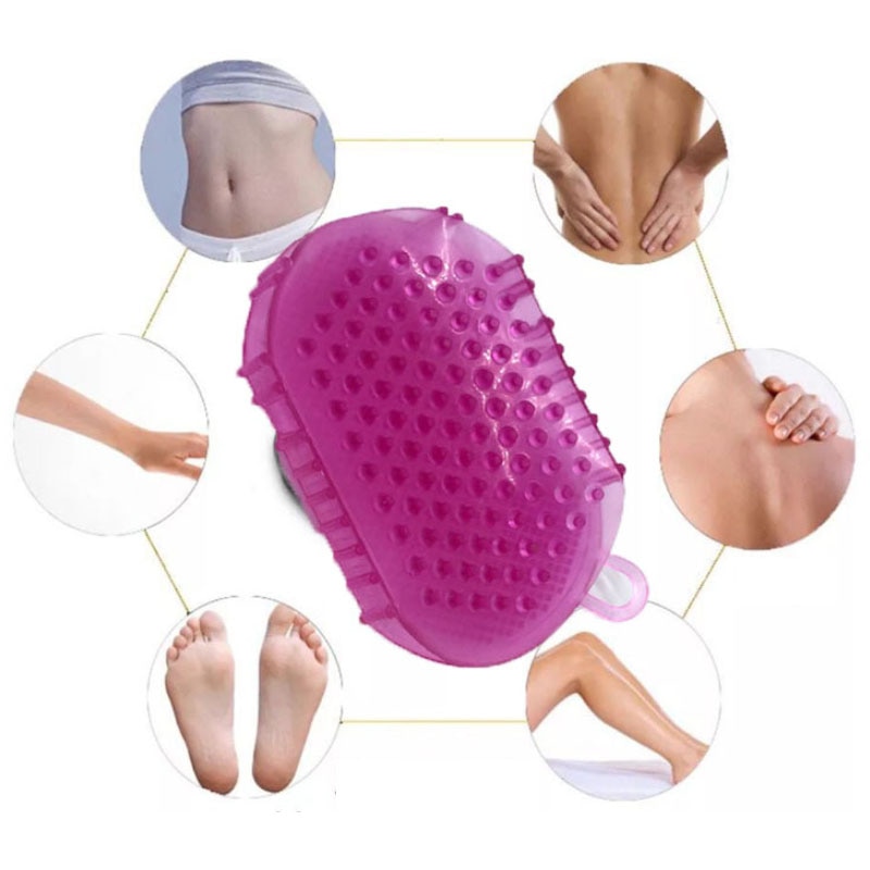 Soft Silicone Body Massage Brush