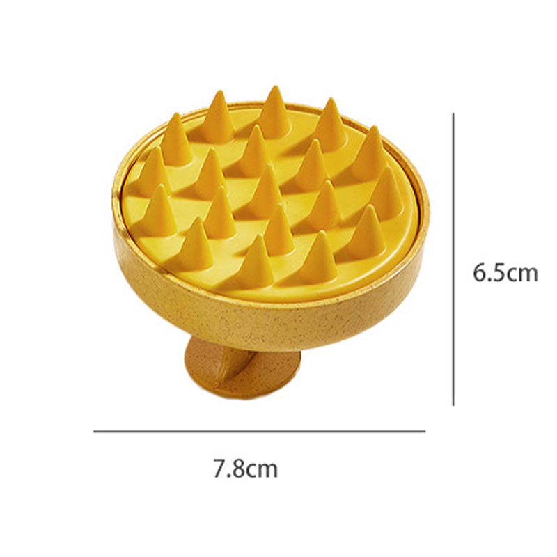 Soft Silicone Bristles Massager for Scalp