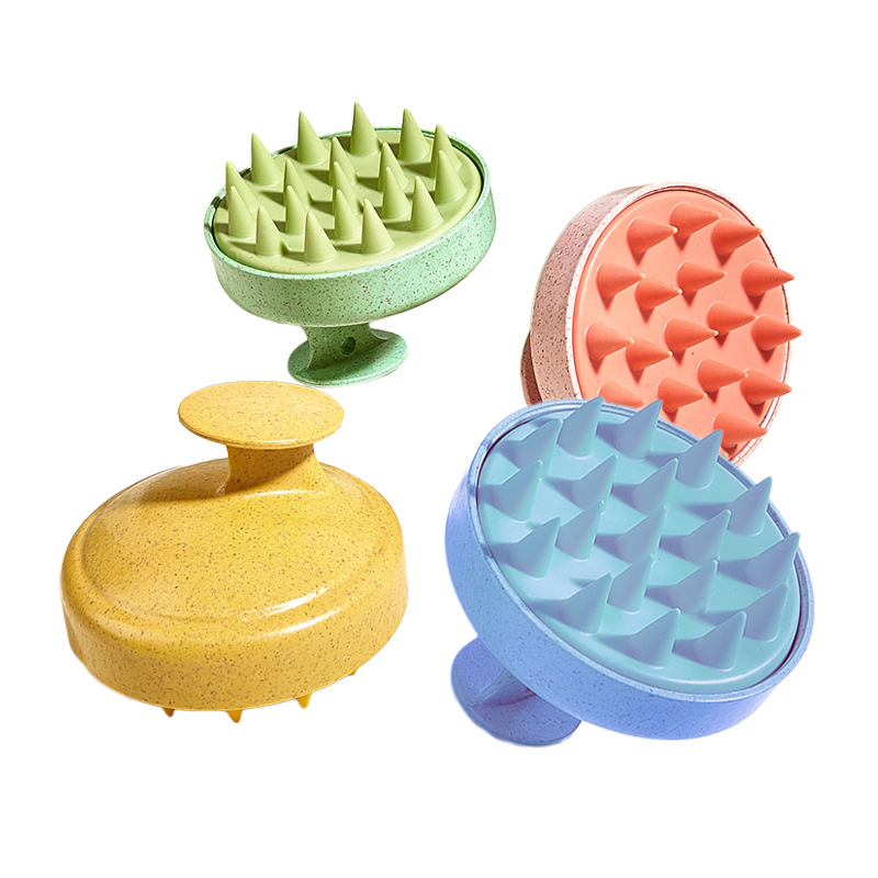 Soft Silicone Bristles Massager for Scalp