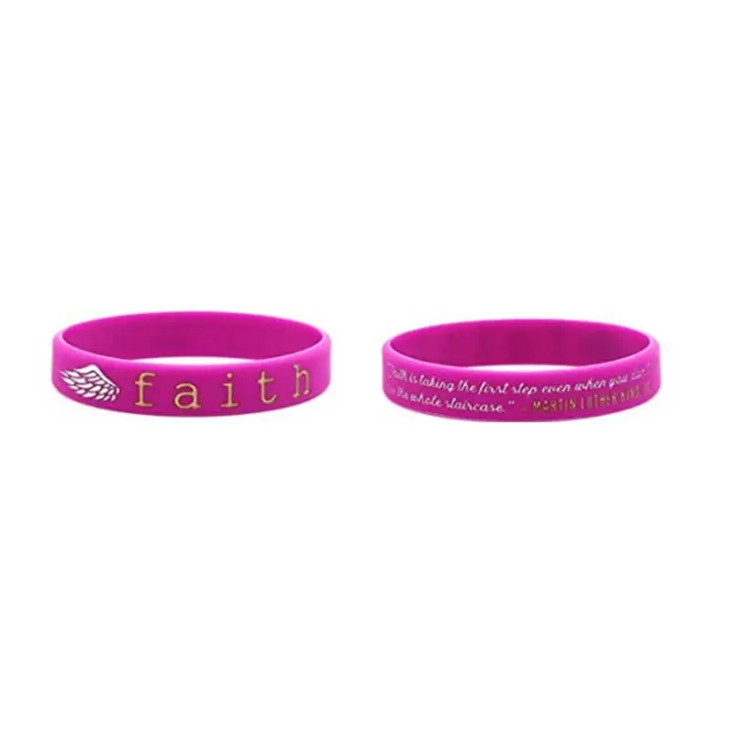 Soft Silicone Inspirational Wristband Soft Silicone Inspirational Wristband