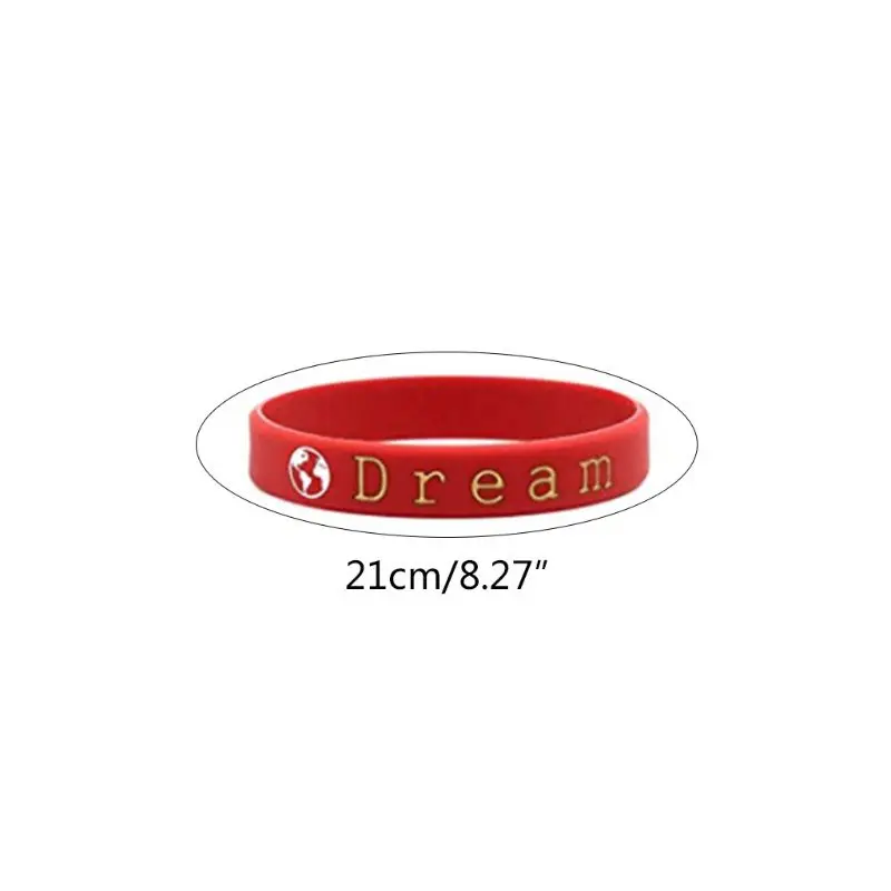 Soft Silicone Inspirational Wristband Soft Silicone Inspirational Wristband