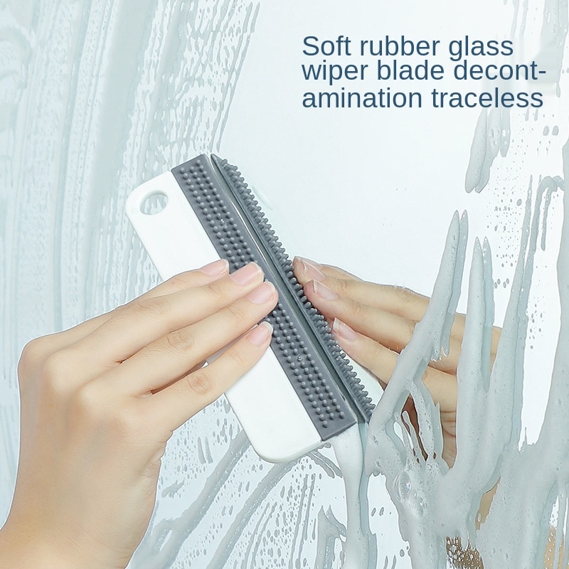 Soft Silicone Mirror Cleaner Wiper