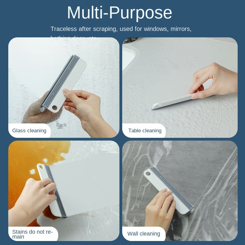 Soft Silicone Mirror Cleaner Wiper