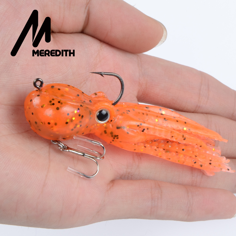 Soft Silicone Octopus Fishing Lure Soft Silicone Octopus Fishing Lure