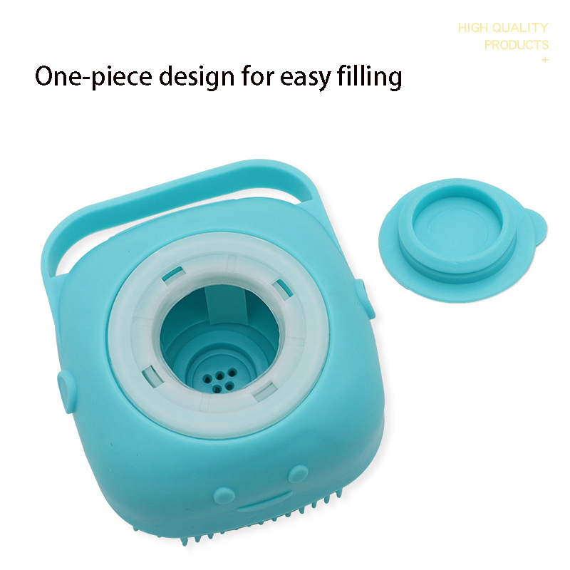 Soft Silicone Pet Bath Massage Brush