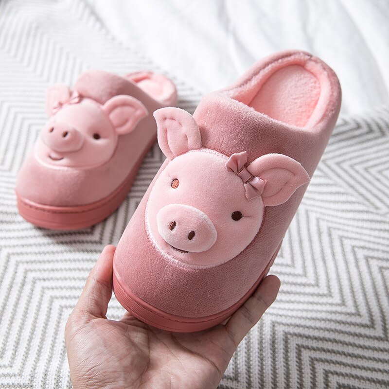 Soft Slippers Cute Pig Design Soft Slippers Cute Pig Design