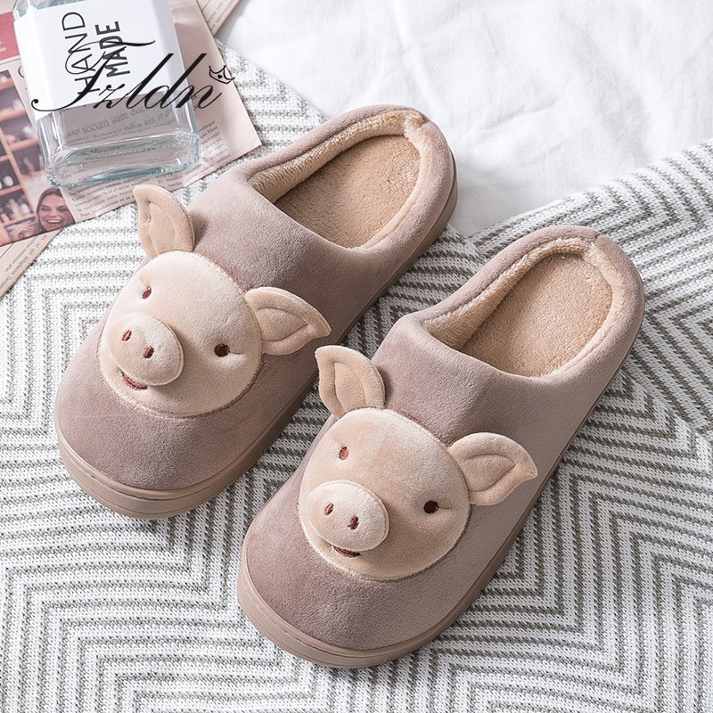 Soft Slippers Cute Pig Design Soft Slippers Cute Pig Design