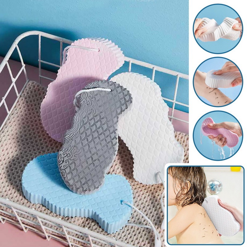 Soft Sponge Body Scrubber Bath Exfoliating Scrub Sponge Shower Brush Body Skin Cleaner Dead Skin Remover Exfoliante Soft Sponge Body Scrubber Bath Exfoliating Scrub Sponge Shower Brush Body Skin Cleaner Dead Skin Remover Exfoliante