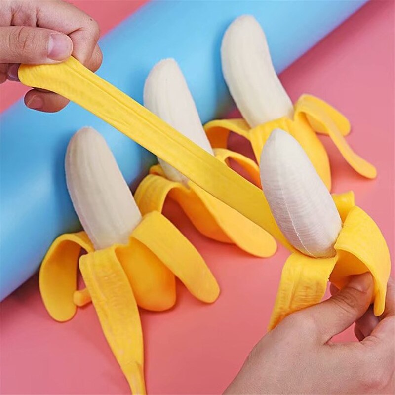 Soft Squishy Banana Stress Toy Soft Squishy Banana Stress Toy