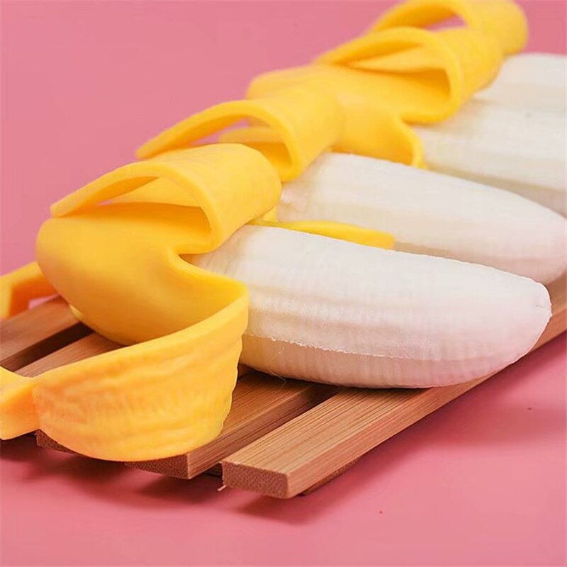Soft Squishy Banana Stress Toy Soft Squishy Banana Stress Toy