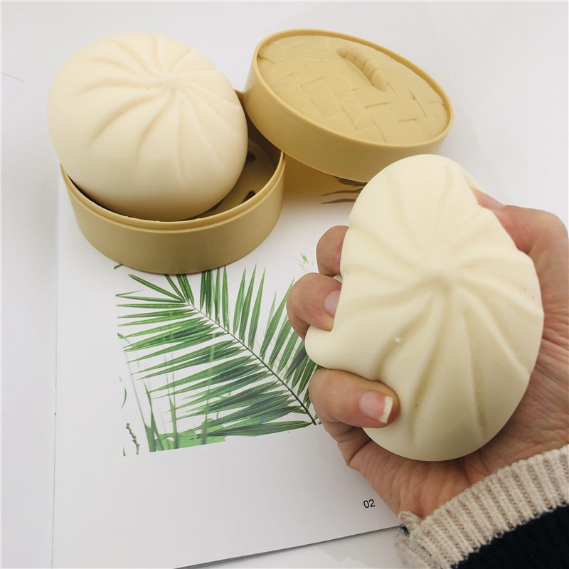 Soft Squishy Bun Antistress Toy Soft Squishy Bun Antistress Toy