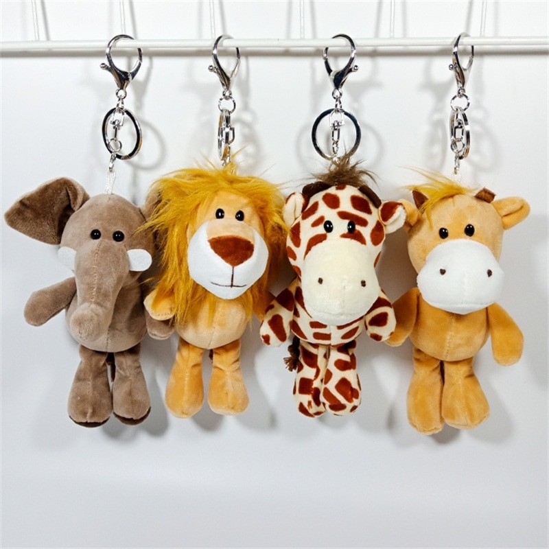 Soft Stuffed Animal Keychain