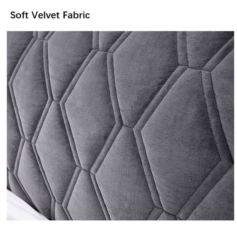 Soft Velvet Bed Headboard Cover Soft Velvet Bed Headboard Cover